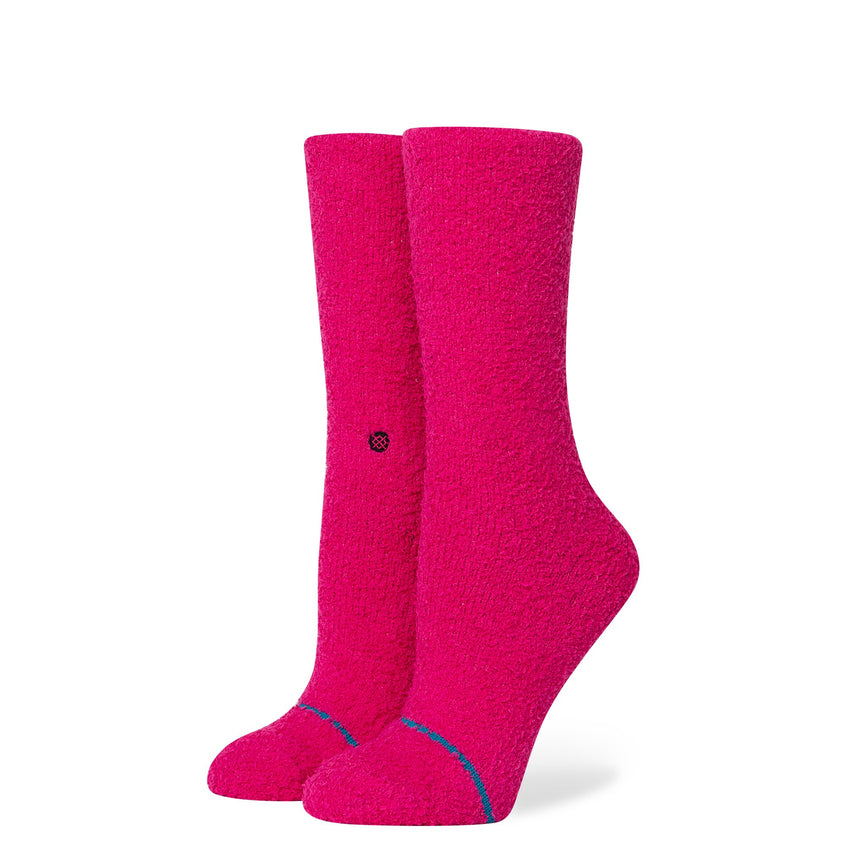Stance Socks WARM FUZZIES CREW SOCK Pink